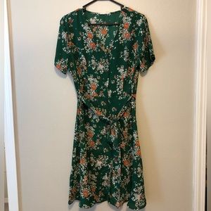 Cedar & Gold green dress